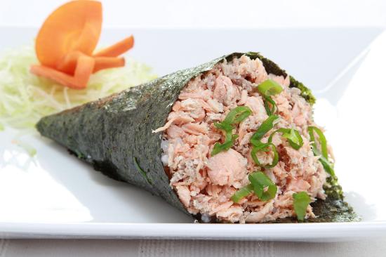 Temaki de Salmão Grelhado