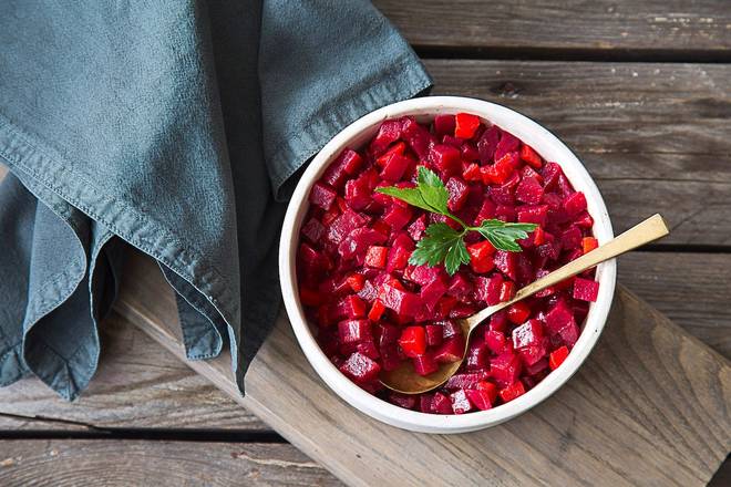 Diced Beets