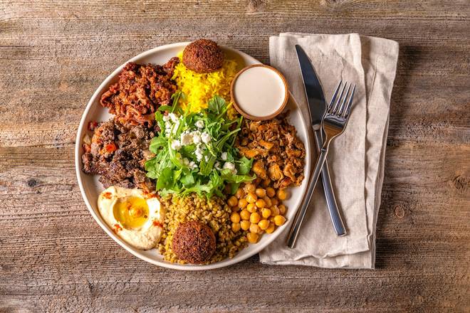 Double Protein Grain Bowl