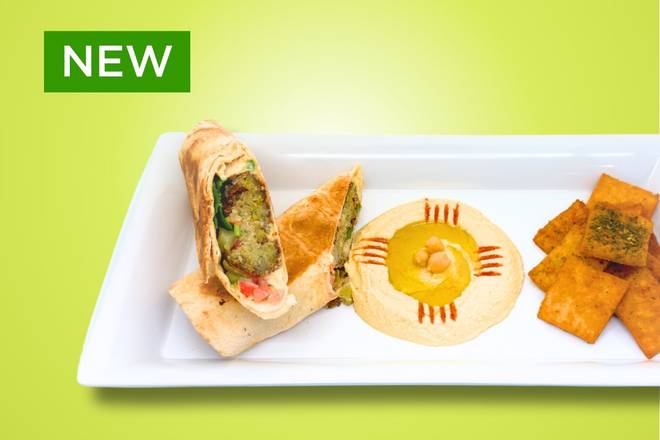 Traditional Falafel Wrap (Traditional Way)