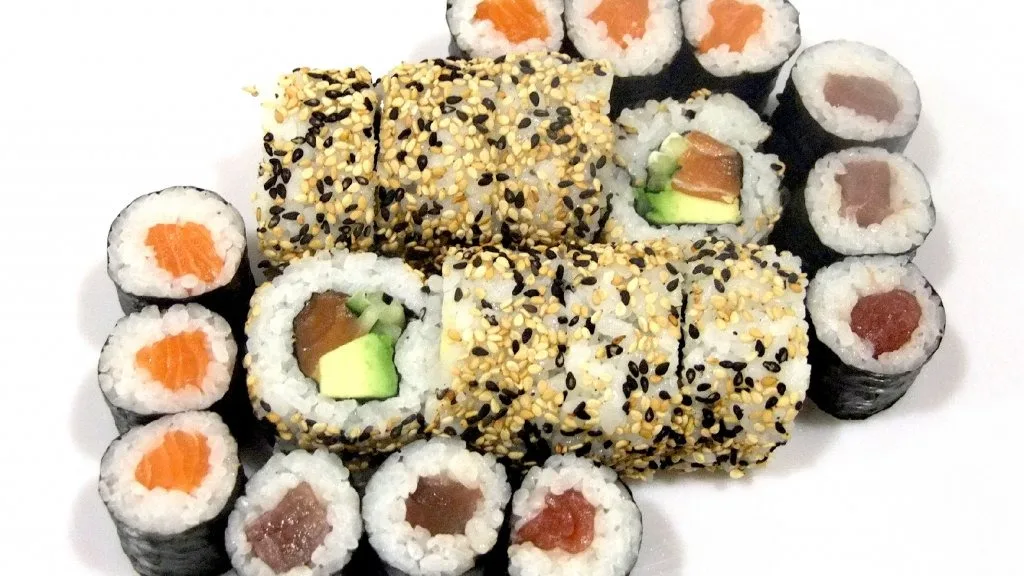 Sushi menu 1.