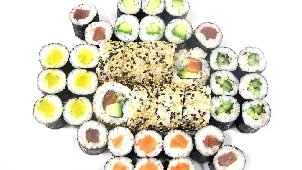 Sushi menu 3.