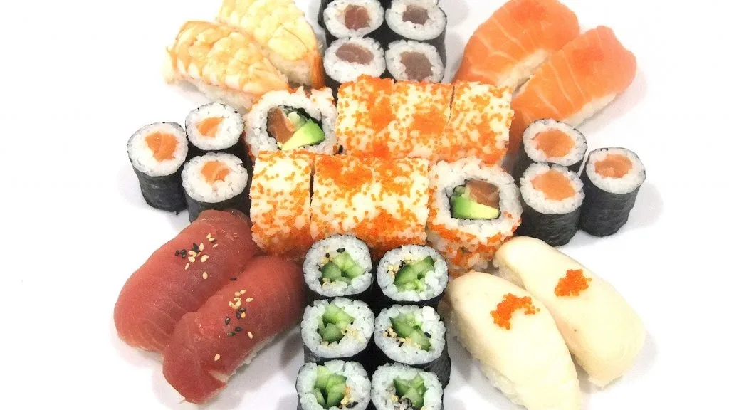 Sushi menu 5.