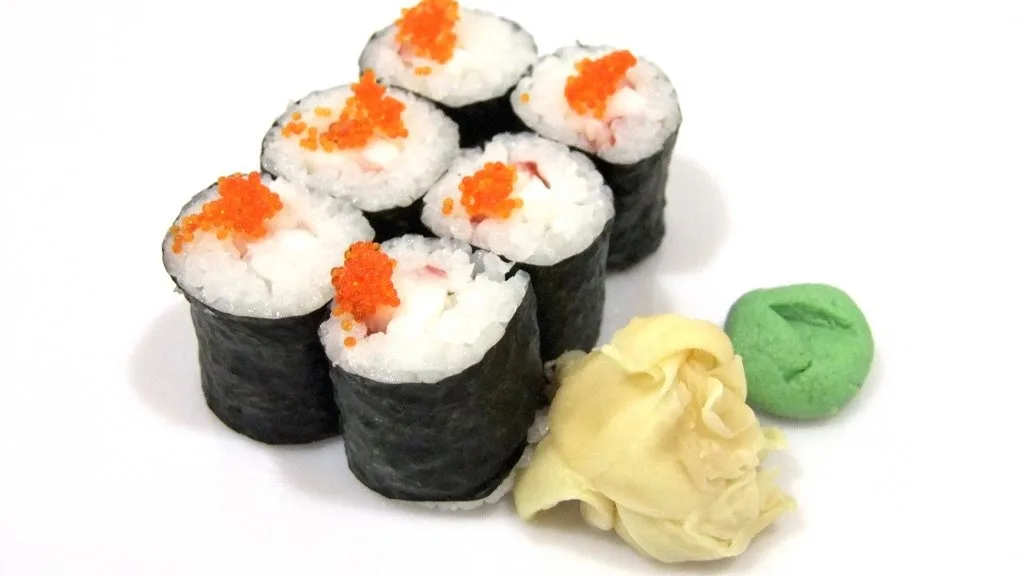 Tako tobiko maki