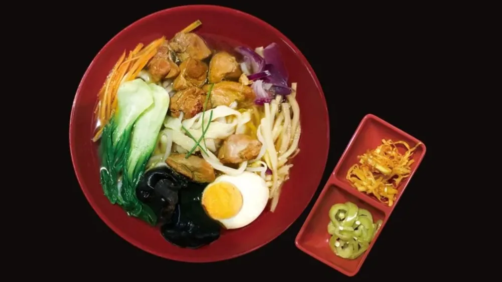 Ramen leves zöldséggel