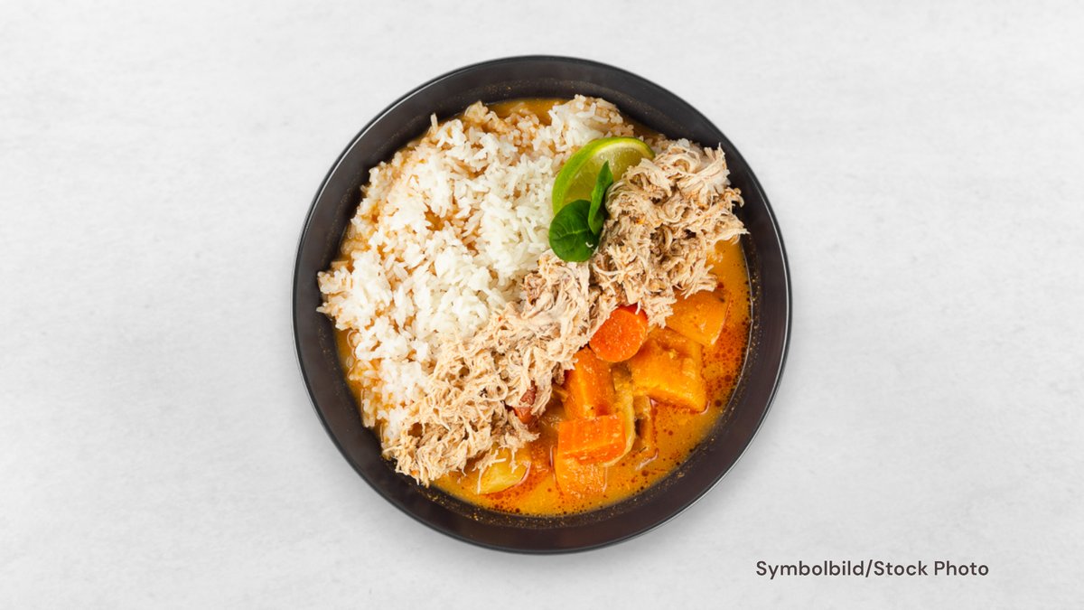 Gebratener Thai-Roter Curryreis 🌶️