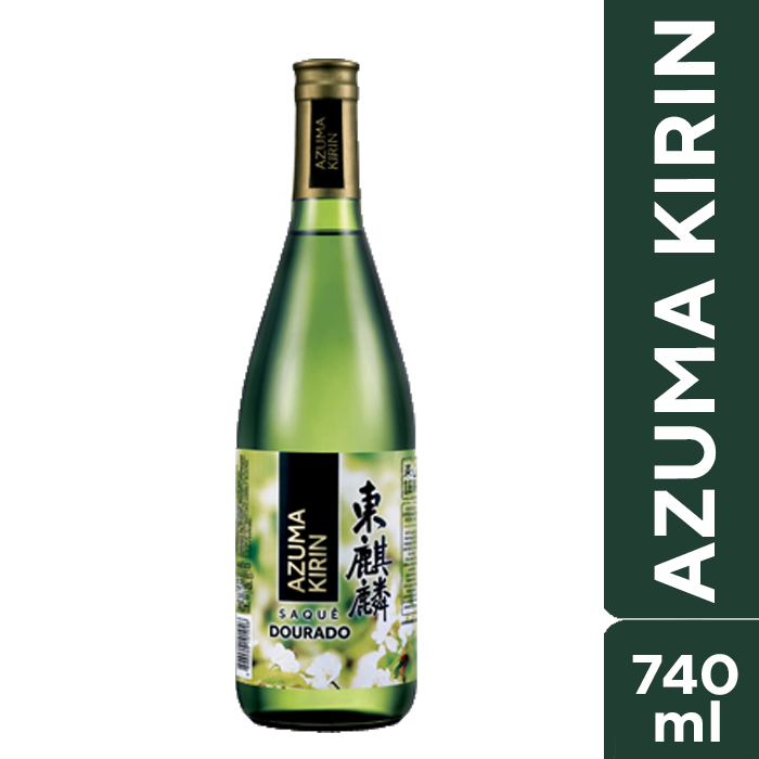 Azuma Kirin Saquê Dourado 740ml