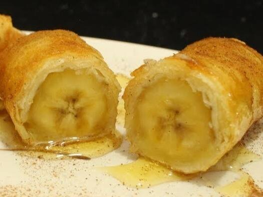 Hot de Banana com Mel e Canela