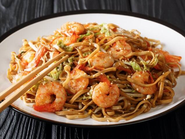 Yakissoba de Frutos do Mar