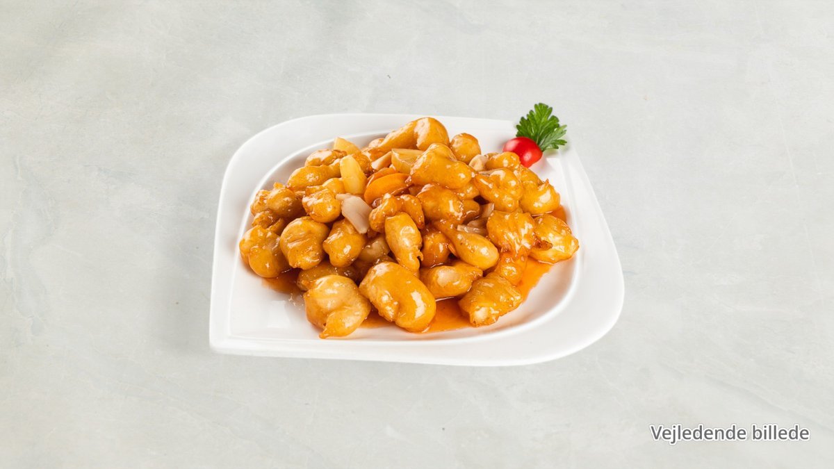 Svinekød med sur-sød sauce