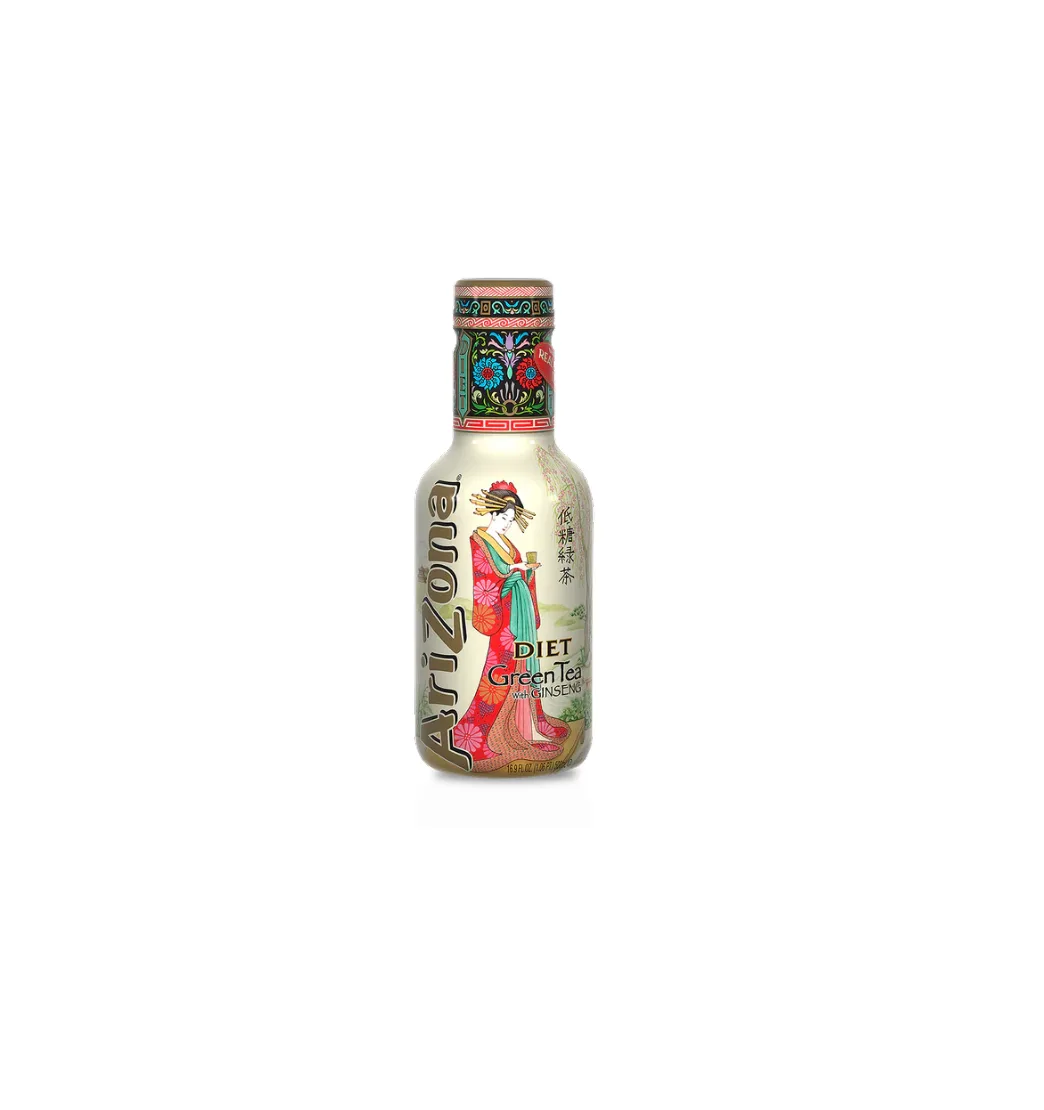 ARIZONA roheline tee Zero 450ml
