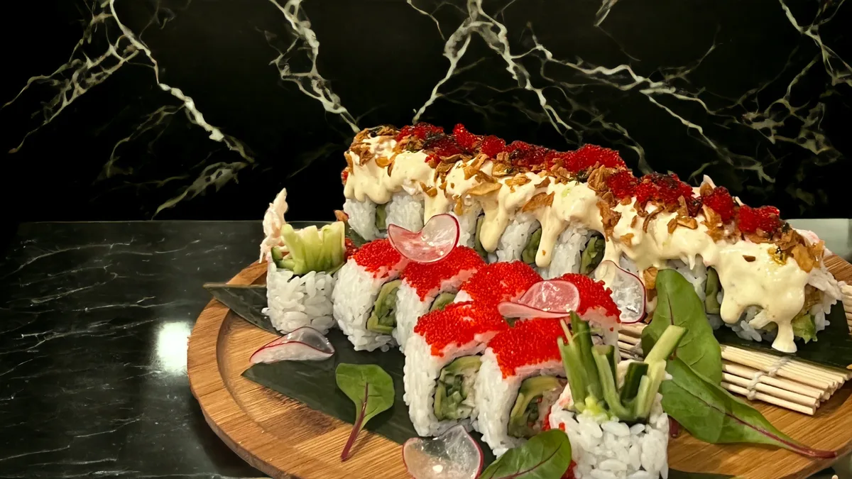 Sushi komplekt "Snow crab"