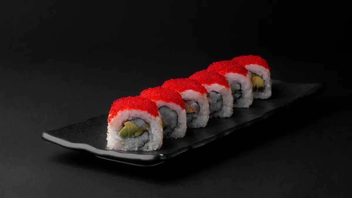 California with Sesame Seeds