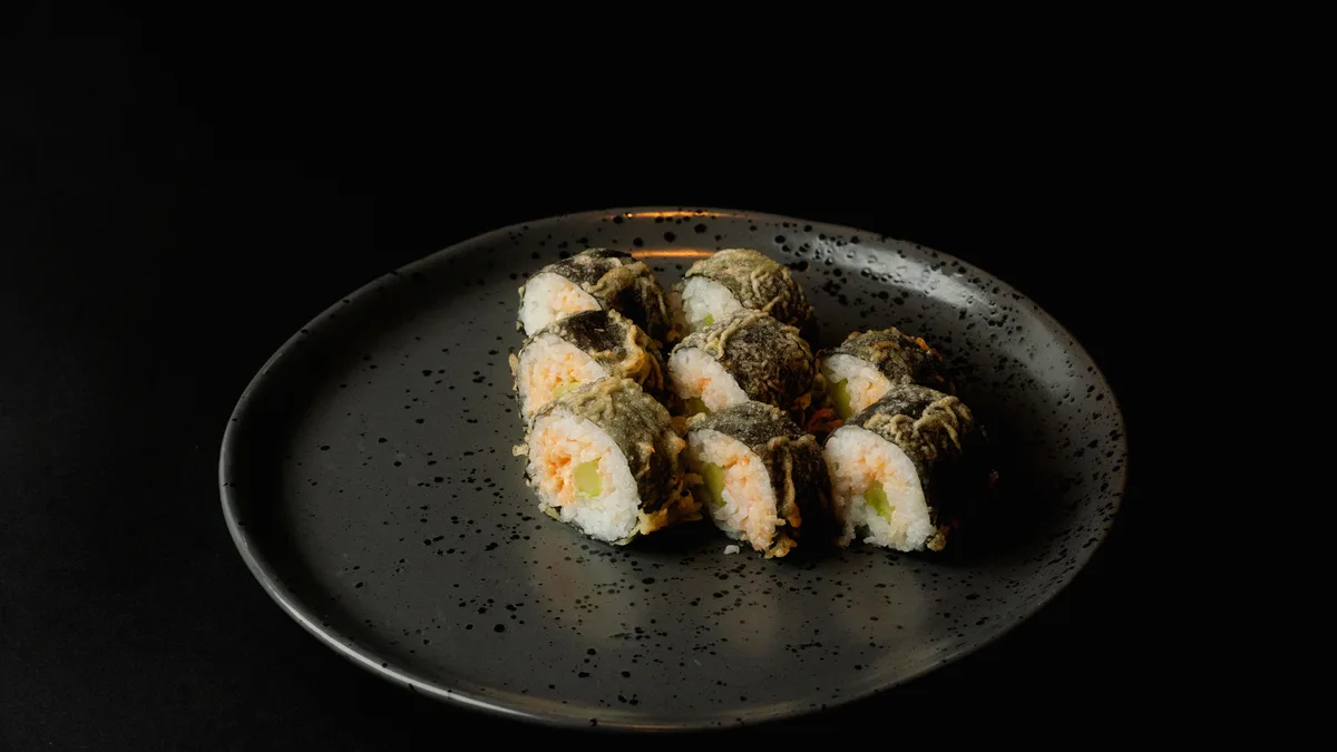 Fried Roll With Shrimp