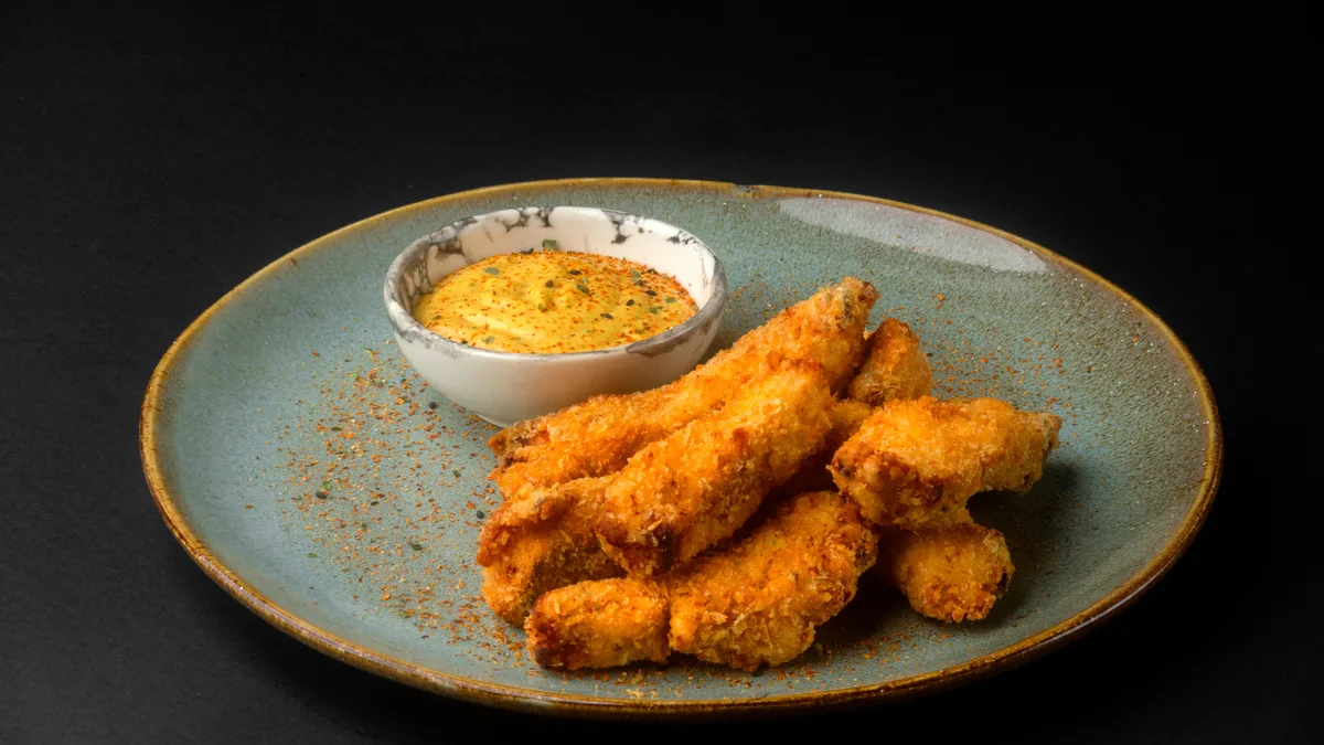 Roast Chicken Arrows With Curry Sauce
