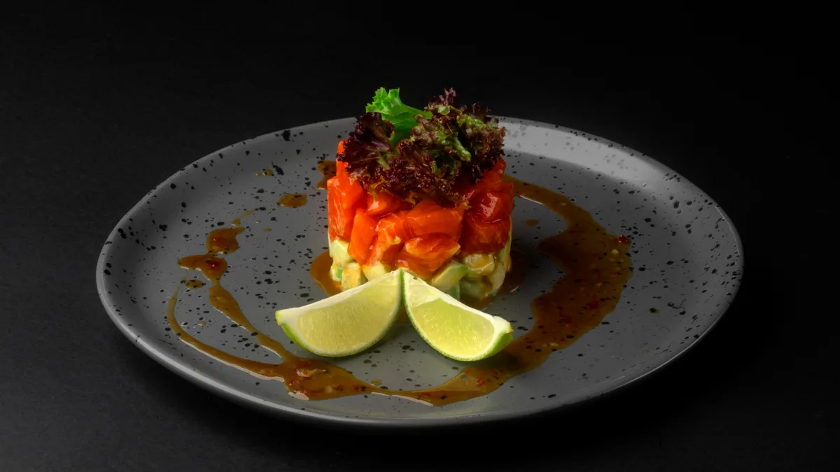 Salmon And Avocado Tartar