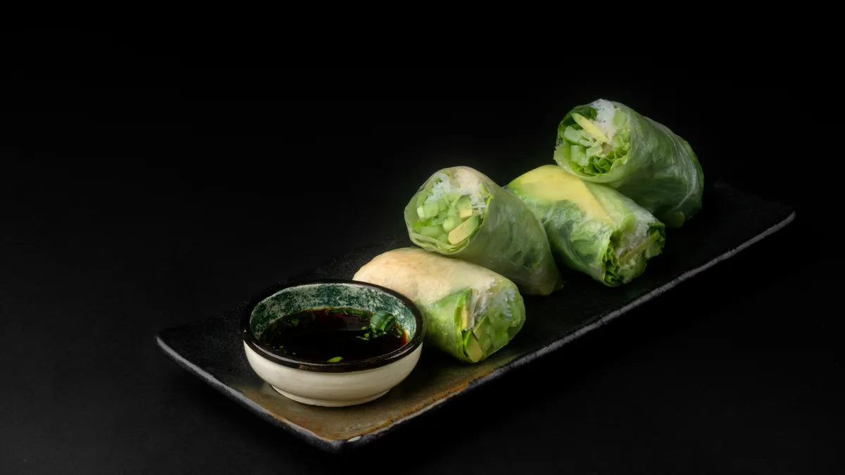 Spring Rolls With Beef
