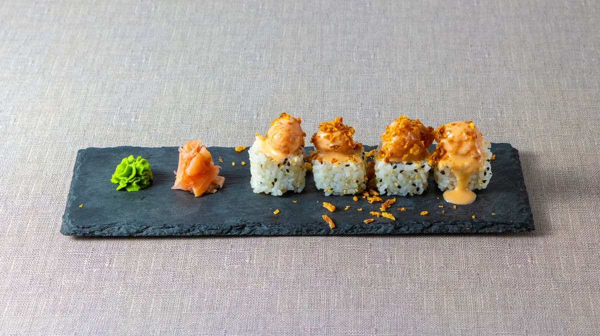 Sweet και Spicy Ebi Roll