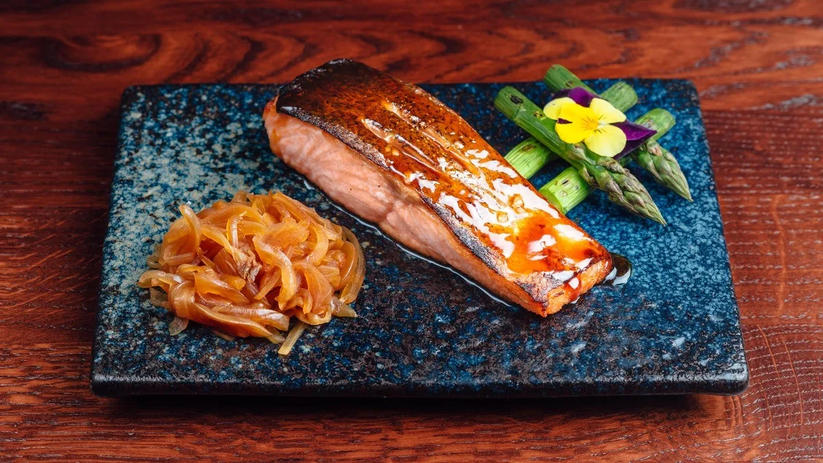Teriyaki losos