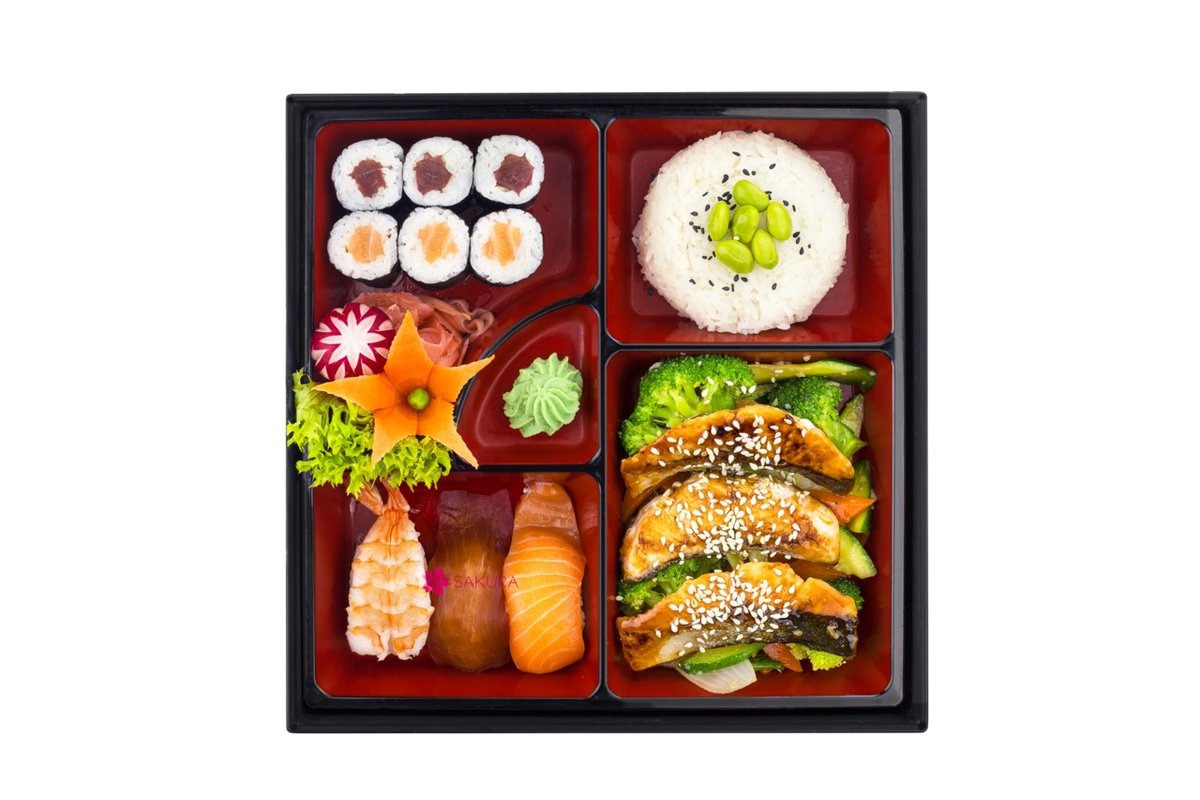B4: Sake Bento