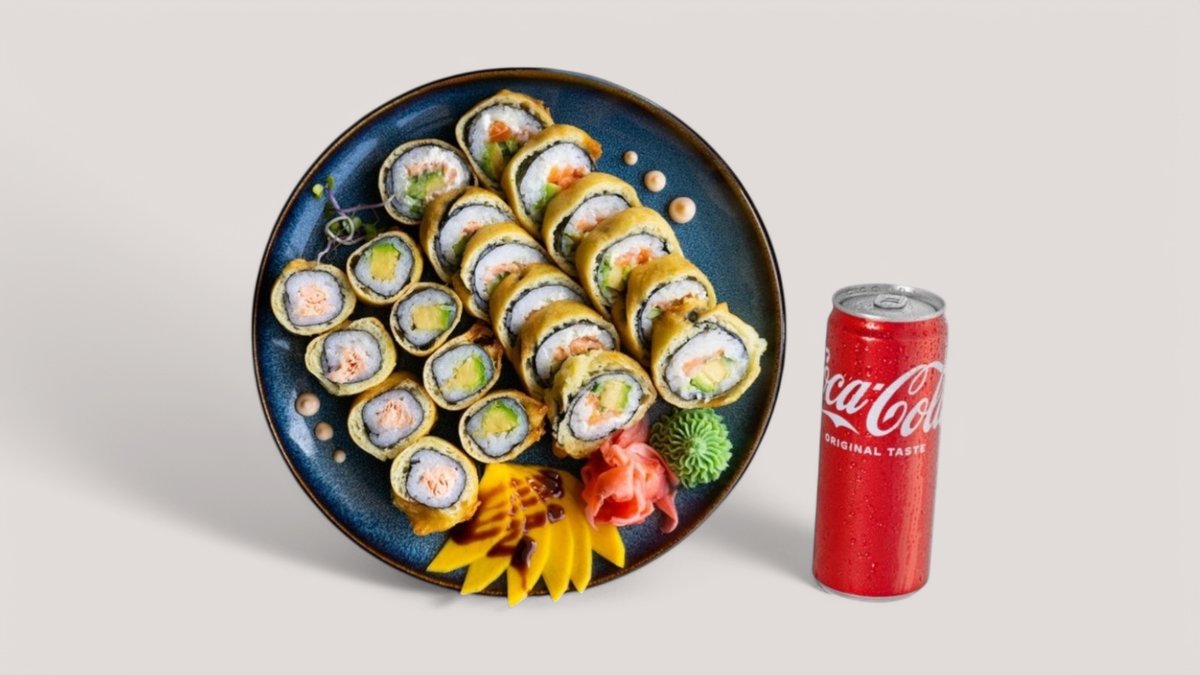COMBO 1: Tempura set + nápoj