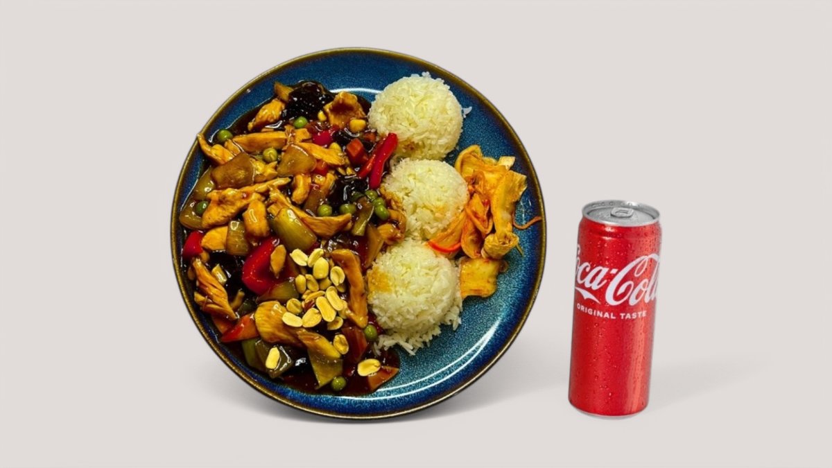 COMBO 6: Kung Pao + nápoj