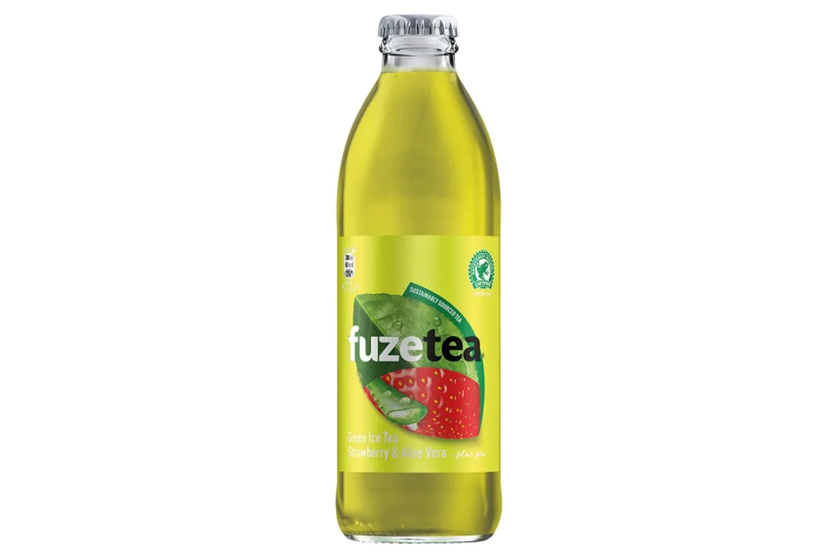 FuzeTea jahoda sklo 0,25l