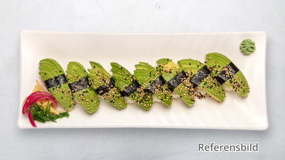 Avokado Nigiri 12 Bitar