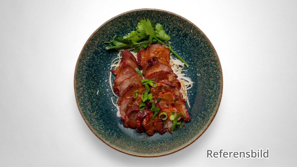 Grillad Char Siu-Marinerat Fläskkött