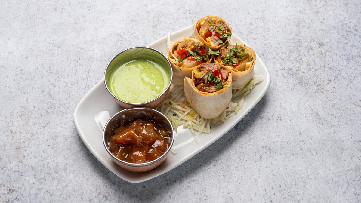Lamb Kathi Rolls