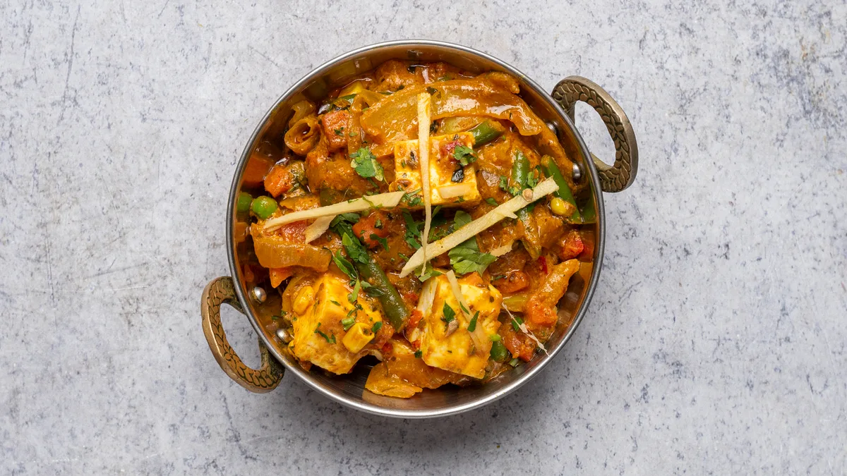 Veg Paneer Kadhai