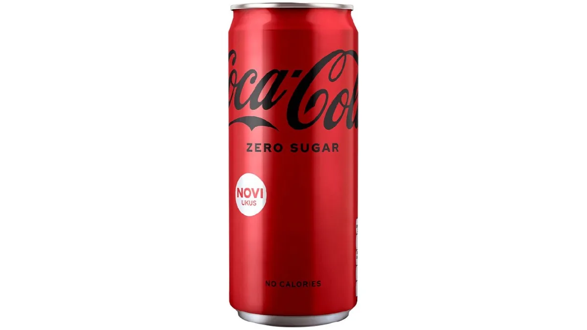 Coca Cola Zero 0.33l