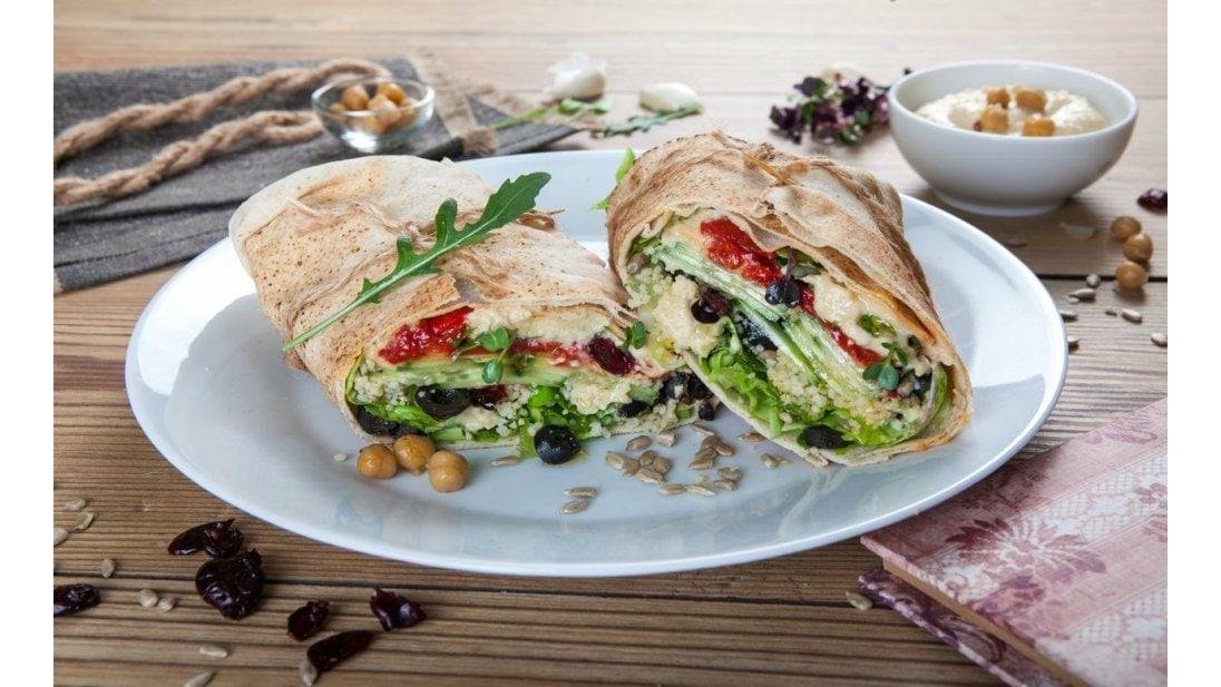 Humus wrap (de post)