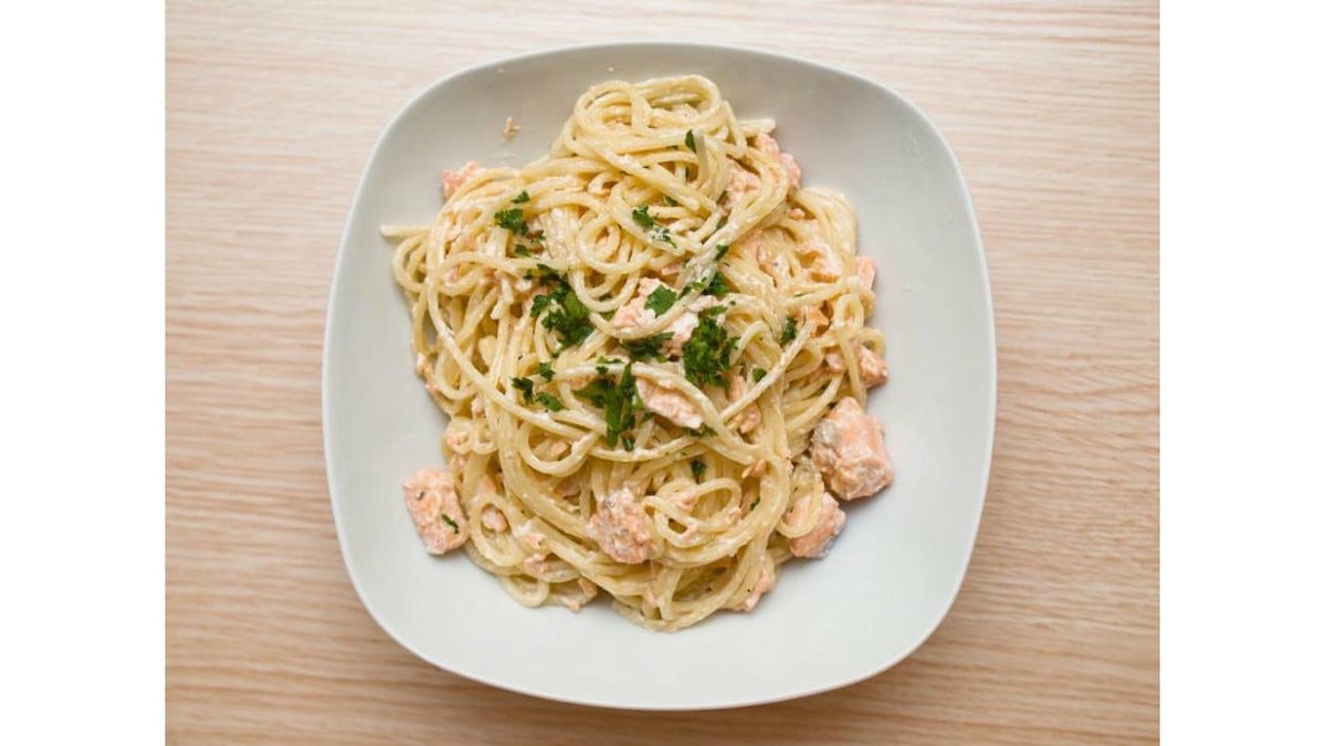 Penne al salmone