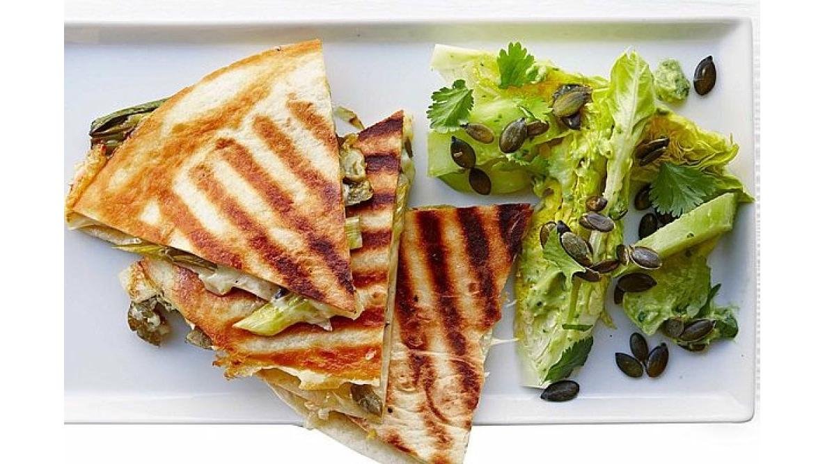 Quesadilla cu bacon
