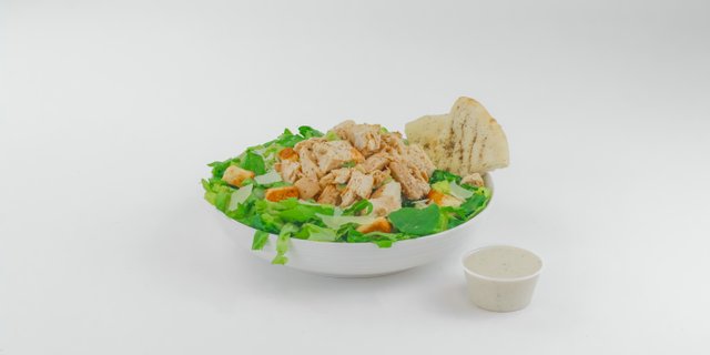 Garlic and Herb Chicken Caesar Salad Boxed Lunch