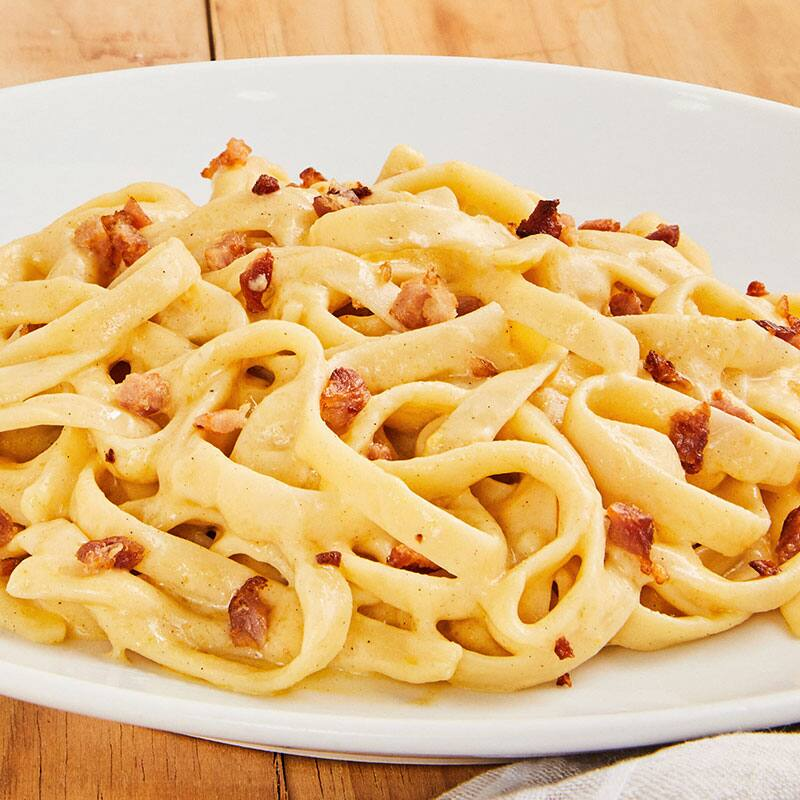 Fettuccine à Carbonara