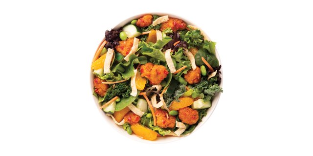 Asian Crispy Chicken Salad
