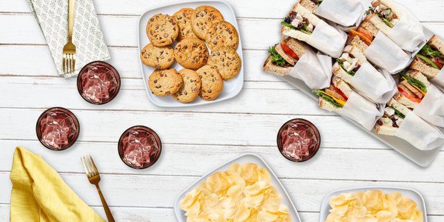 Gathering Sandwiches and Dessert Bundle w/ Drinks