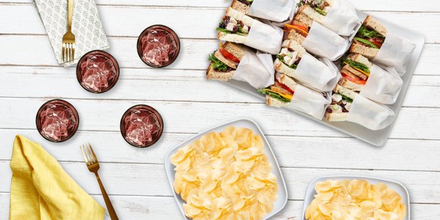 Greens and Grains Sandwiches and Drinks Bundle