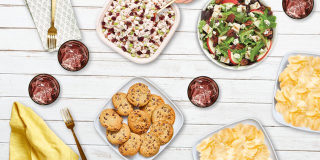 Salad, Drink and Dessert Bundle
