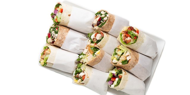 Small Assorted Wrap Tray (Serves 5-7)