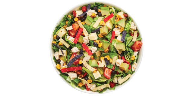 Southwest Chipotle Ranch Group Salad or Grain Bowl