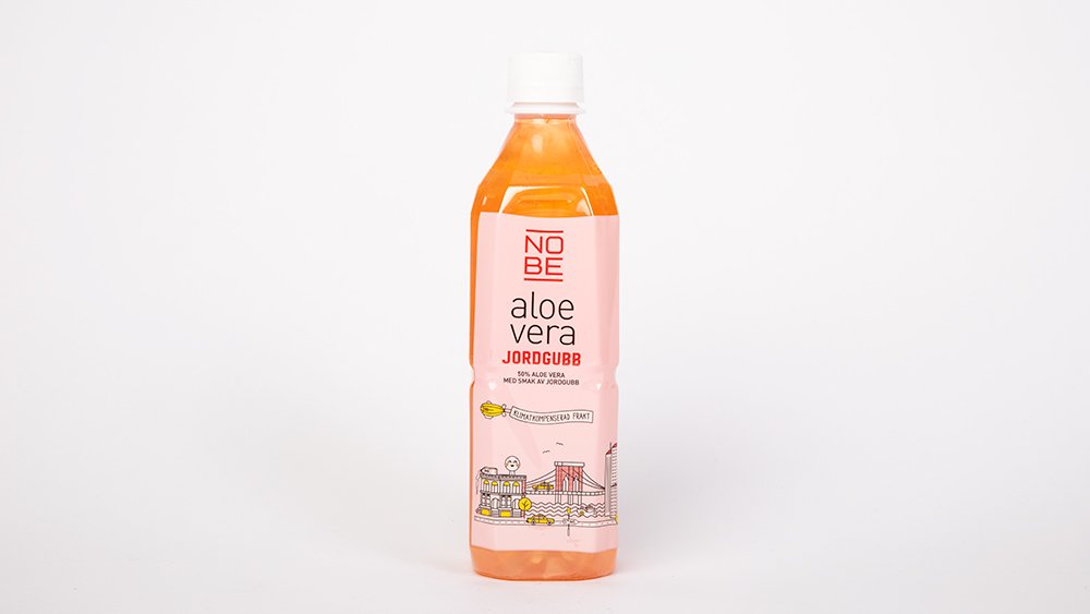 Aloe Vera Jordgubb 50 cl