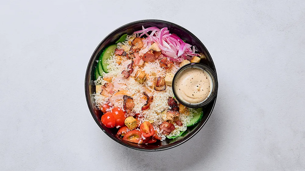 Kyckling- and Baconsallad