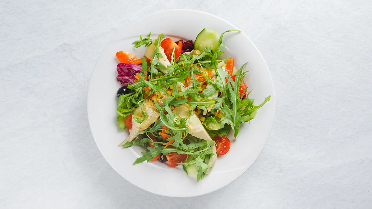 Vegetarisk Sallad