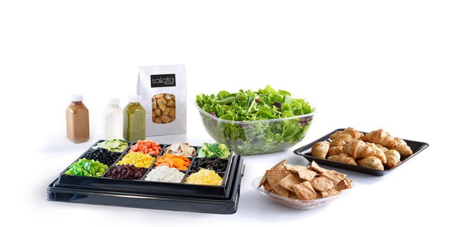 Salata Bar For 15 People