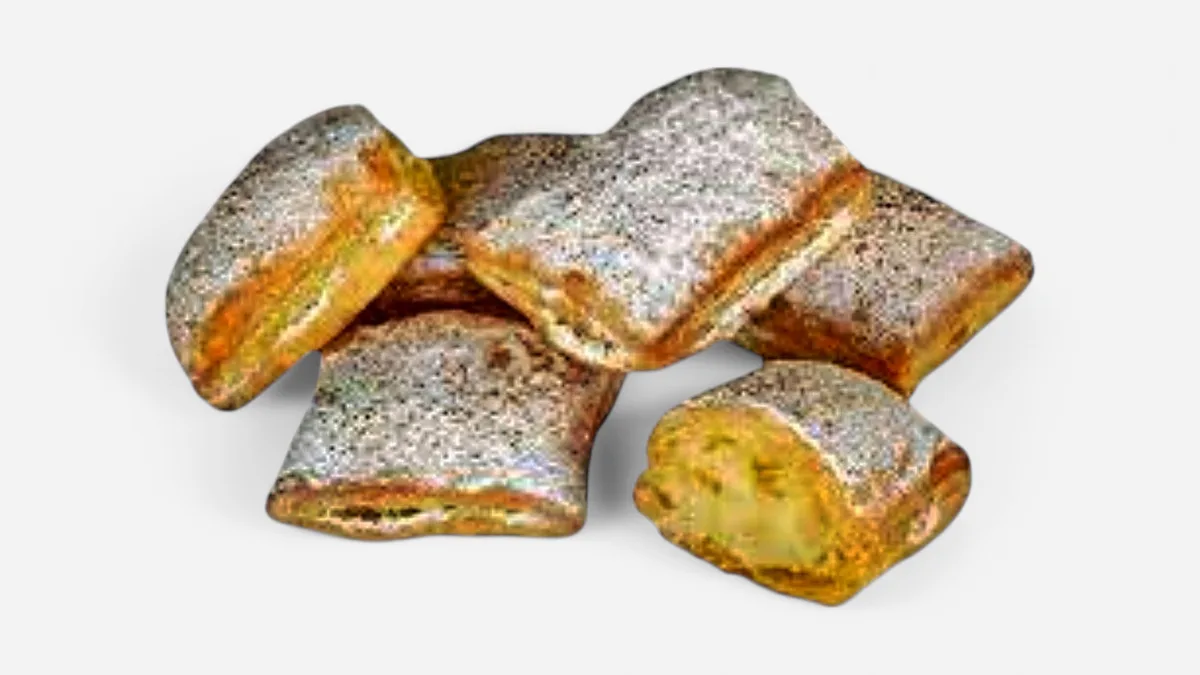 20 mini Cream Bougatsakia with Cinnamon and Ice Sugar