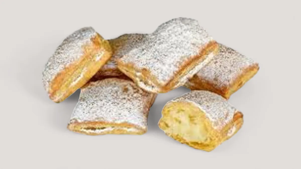 6 small fasting Cream Pies ( Bougatsakia)