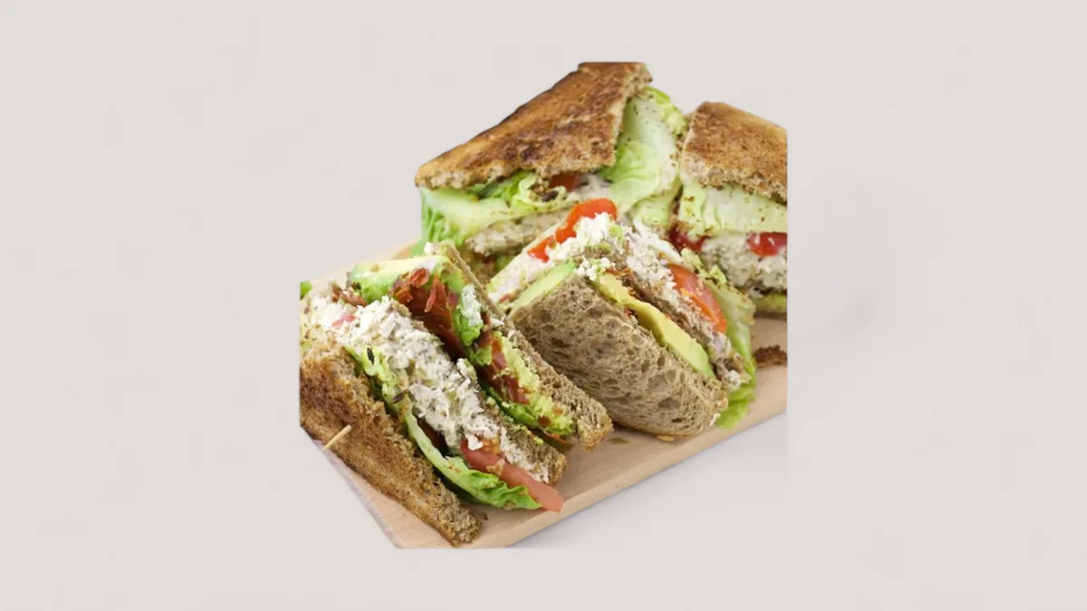 Avocado Club Sandwich